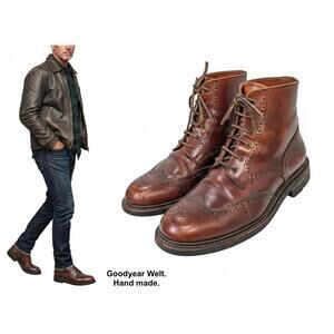 Wingtip Brogue Men Ankle Boots Canada | Goodyear Welted 8.5